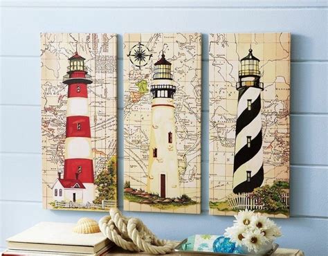 nautical lighthouse wall art